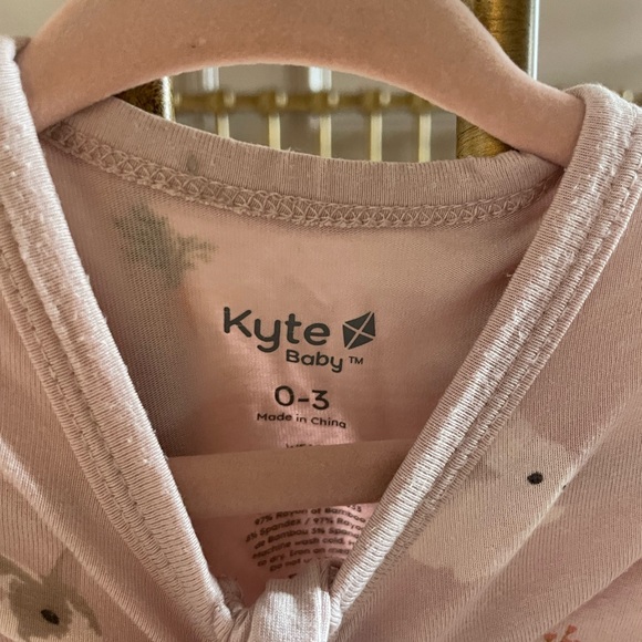 Kyte Baby Zipper PJ Easter Aloe Chick (green chicks)&Blush Rabbit (pink bunnies) - Picture 9 of 15